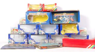 ASSORTED VASTLY BRITAINS KNIGHTS OF THE SWORD EMPTY DISPLAY BOXES