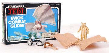 VINTAGE KENNER STAR WARS ' EWOK COMBAT GLIDER ' PLAYSET