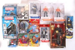 ASSORTED TV & FILM BOXED ACTION FIGURES