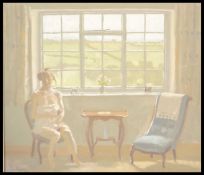 Ian Cryer PROI (Bn 1959)  A 20th century  oil on c