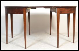 An early 19th Century Georgian mahogany circular e