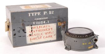 WWII SECOND WORLD WAR NAVIGATOR'S RAF ISSUE P.12 COMPASS
