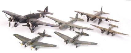ASSORTED HANDMADE WELL DETAILED SCALE MODEL AEROPLANES