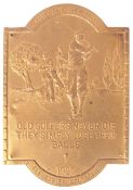 RARE VINTAGE GLENEAGLES GOLF CLUB MEMBER'S PLAQUE