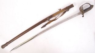 ANTIQUE VICTORIAN BUCKINGHAMSHIRE RIFLE VOLUNTEERS SWORD