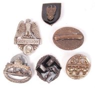 WWII SECOND WORLD WAR GERMAN NAZI AWARD BADGES