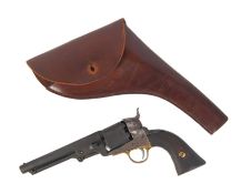 19TH CENTURY PERCUSSION CAP COLT STYLE REVOLVER