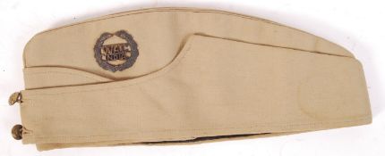 WWII SECOND WORLD WAR RARE INDIAN WOMEN'S AUXILIARY CORP CAP