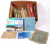 GOOD COLLECTION OF VINTAGE CAR / MOTORING HANDBOOKS / MANUALS