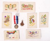 WWI FIRST WORLD WAR MEDAL GROUP - SAPPER IN THE ROYAL ENGINEERS