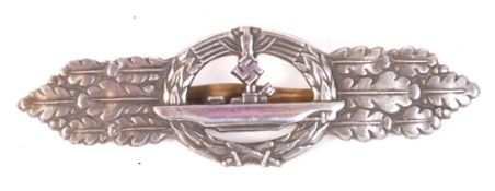 WWII SECOND WORLD WAR GERMAN STYLE U-BOAT MEDAL BADGE
