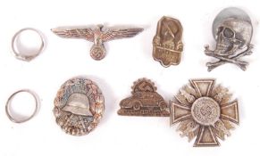 WWII SECOND WORLD WAR GERMAN NAZI BADGES / AWARDS