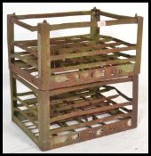 A pair of vintage retro 20th Century Industrial  b