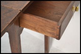 A 19th Century Georgian solid country oak large ga