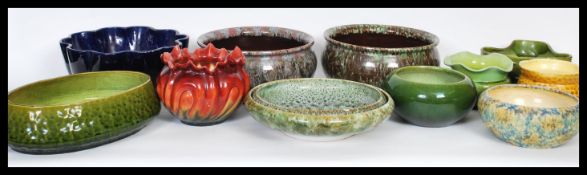 A selection of early to mid 20th Century Bretby pl