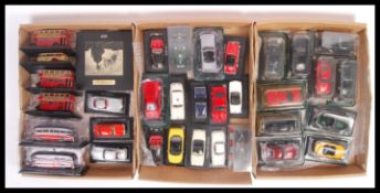 ASSORTED ATLAS EDITION AND DEL PRADO SCALE DIECAST MODEL VEHICLES