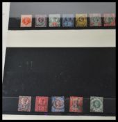 STAMPS GB 1887 Queen Victoria Jubilee issue. Set of 12. Very fine used with true colours.