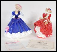 Two Royal Doulton figurines to include Figure Of The Year 1992 'Mary' HN 3375 Modelled by Nada