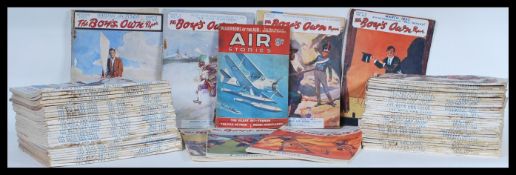 A collection of early 20th Century The Boys Own Paper magazine's running from 1918-1926 including