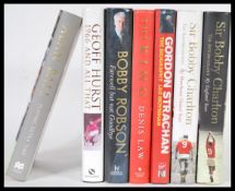 Football Sporting Interest - A collection of signed autobiographies to include Sir Bobby