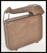 A vintage retro 20h Century Classic Car motoring related Eversure Fillacan petrol can having