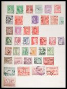 A collection of stamps dating from the early 20th Century collected from all around the world, to