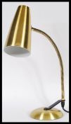 A Terence Conran ' Mac ' Lamp - anglepoise desk lamp circa 1950s - mid century having brushed gold