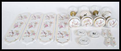 A collection of vintage 20th century ceramic door