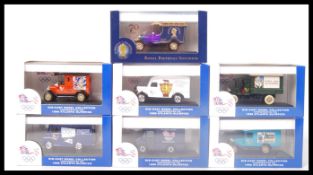 LLEDO SCALE DIECAST MODEL VEHICLES MAINLY BRITISH OLYMPIC ASSOCIATION