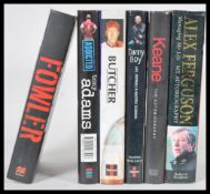 Sporting Football Interest - a collection of signed football autobiographies to include Alex