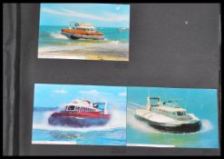 A mid to late 20th Century vintage postcard album