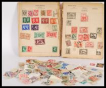 A collection of postal stamps dating from early 20th century, to include British Isles, British