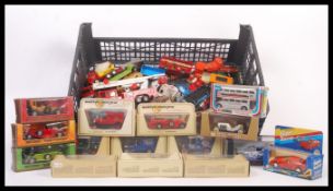 ASSORTED SCALE DIECAST MODEL VEHICLES SOME BOXED