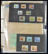 Rhodesia. Collection of stamps with postal history, postcards and First Day Covers FDC's