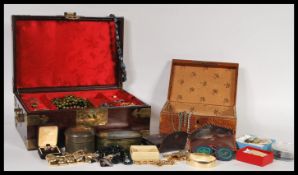 A good collection of vintage 20th Century costume jewellery comprising of various necklaces,