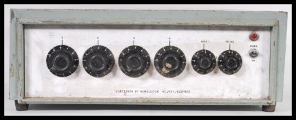 A rare vintage 20th Century retro Vortexion Ltd Wimbledon 4:1 mixer amplifier 4C/FET/100/MXR