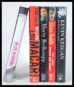 Sporting Football Interest - a collection of signed autobiographies to include Kevin Keegan 'My