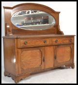 A vintage 20th Century circa 1930's mahogany mirro