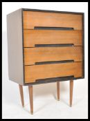 John and Sylvia Reid for Stag Furniture, C - Range  mid century / 1950's walnut and ebonised