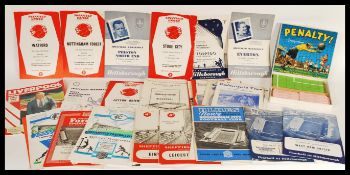 A collection of vintage 1960's football programmes from the north of England  to include