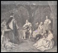 Abel Mignon after Meissonier - An early 20th Century engraving after the antique entitled Le / The