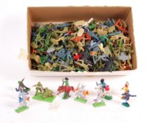 ASSORTED PLASTIC TOY SOLDIERS TIMPO, BRITAINS AND MORE