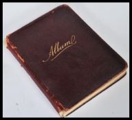 A good antique c1905 (until around 1930) autograph book - appearing to be Bristol related -