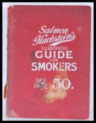 An antique rare Salmon & Gluckstein's ' Illustrated Guide For Smokers ' Price List / catalogue.