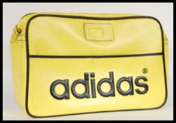 An original Peter Black vintage retro 20th Century circa 1970's Adidas shoulder, the bag in a bright