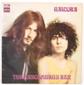 Vinyl Long Play LP record - Tyrannosaurus Rex – Unicorn – LRZ 1007. Original U.K. 1969 Regal