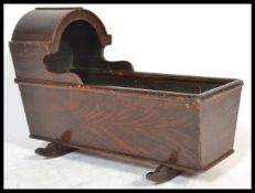 A 19th Century Victorian pitch pine full sized chi