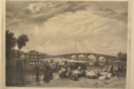 AFTER JMW TURNER 19TH C AUGUSTE BOULARD ENGRAVING