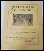 Collection of Fire Service related items. Includes early photos of firemen (x1 Croydon), c1910