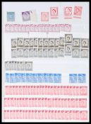 Stamp collection - Great Britain mint accumulation, mostly u/m with Commems, Defins and Regionals.